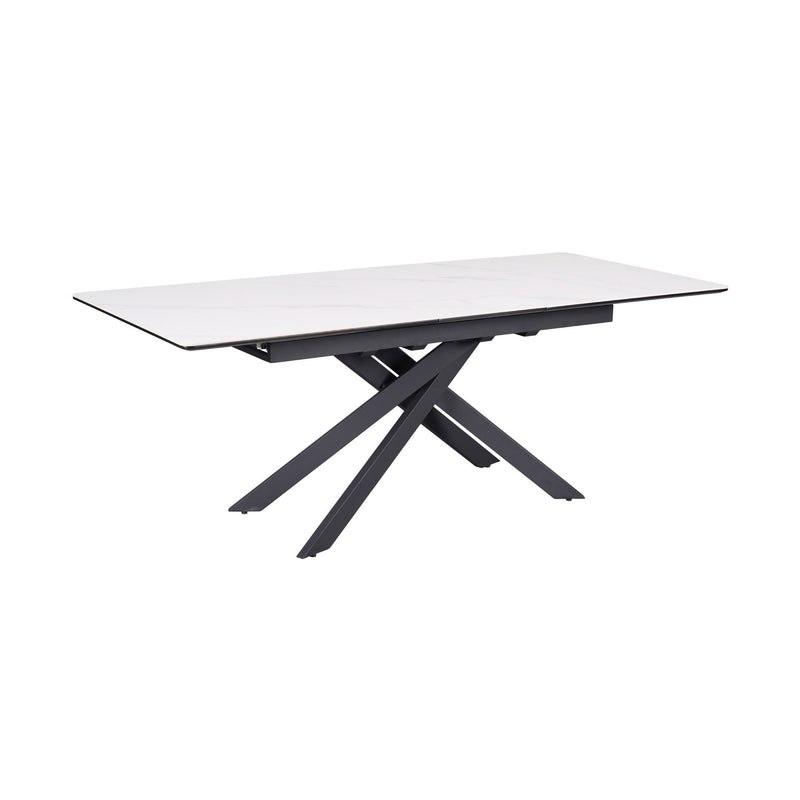 Inski - Table À Manger Extensible - Blanc