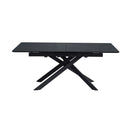 Inski - Table À Manger Extensible - Noir