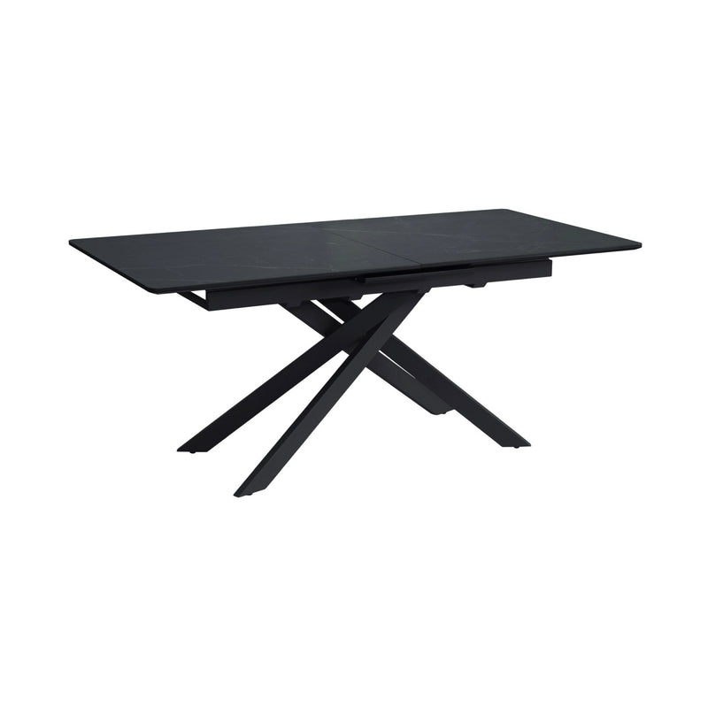 Inski - Table À Manger Extensible - Noir