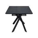 Inski - Table À Manger Extensible - Noir