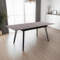 Mindy - Table À Manger Extensible - Effet Granit