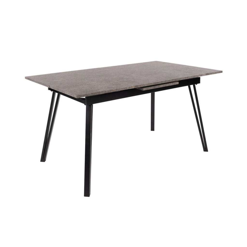 Mindy - Table À Manger Extensible - Effet Granit