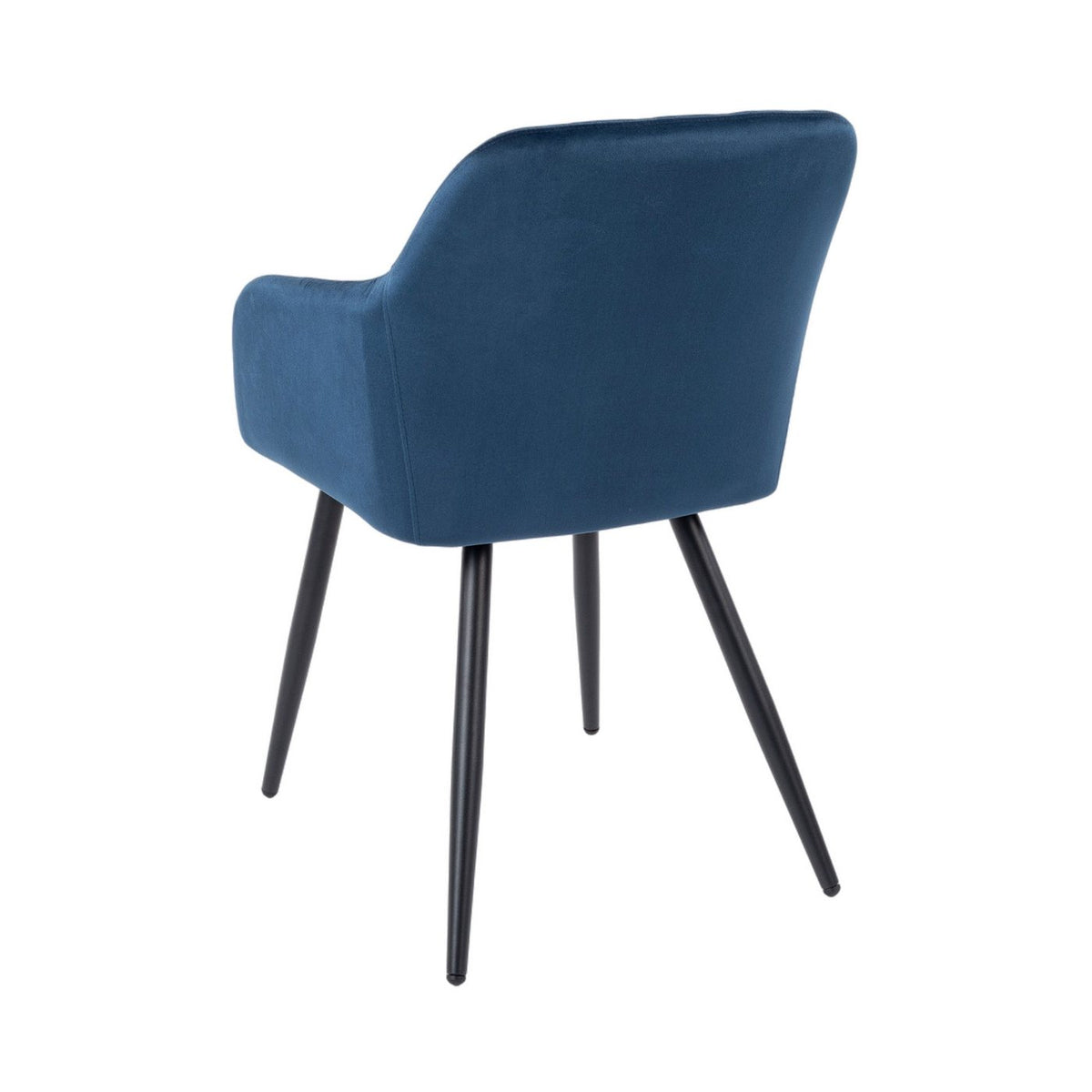 Velvet - Lot De 6 Chaises - Velours - Bleu