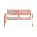 Baca - Salon De Jardin 4 Places Lounge En Métal - Terracotta
