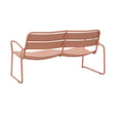 Baca - Salon De Jardin 4 Places Lounge En Métal - Terracotta