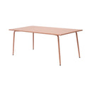 Baca - Table De Jardin En Métal - Terracotta