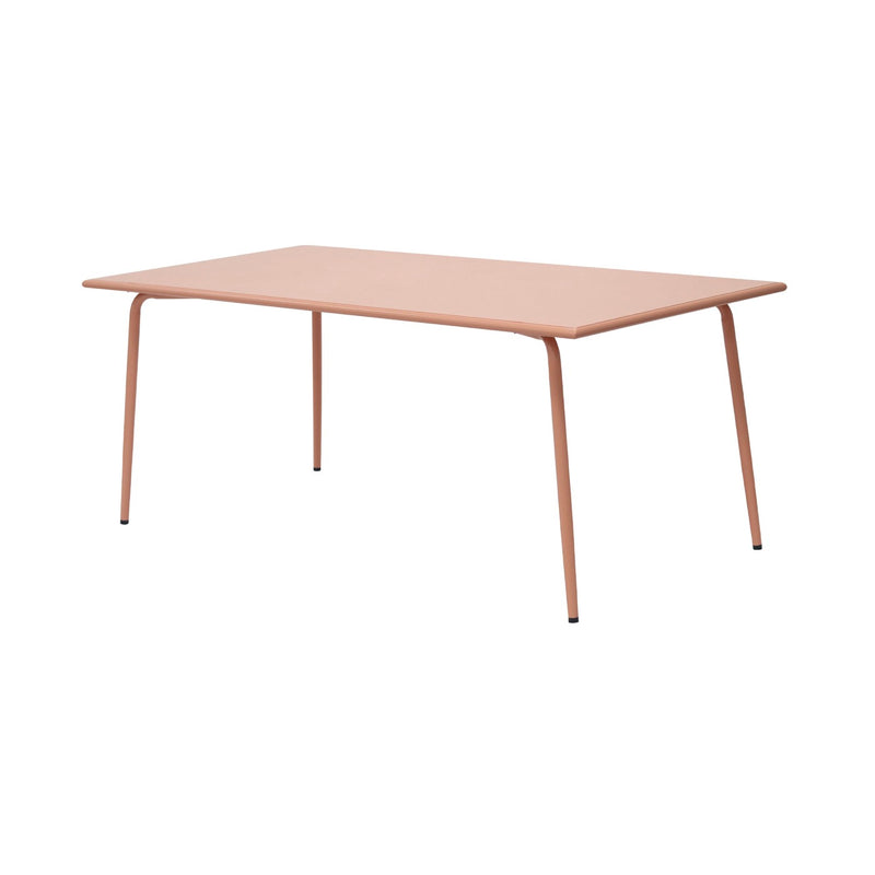 Baca - Table De Jardin En Métal - Terracotta