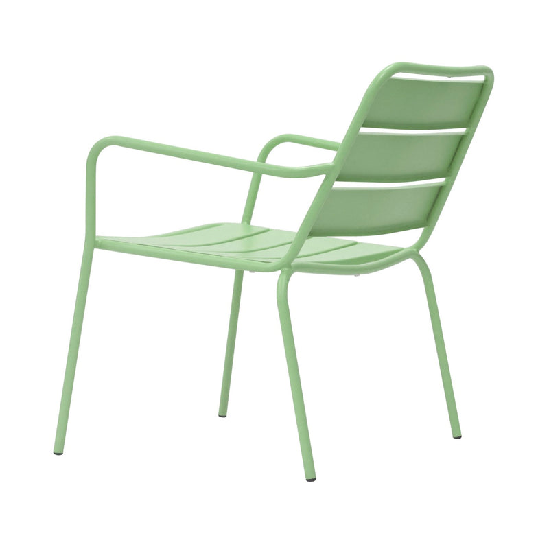 Baca - Lot De 4 Fauteuils De Jardin En Métal - Vert