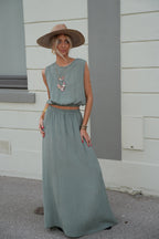 Ensemble Jupe/Top Elize - Kaki