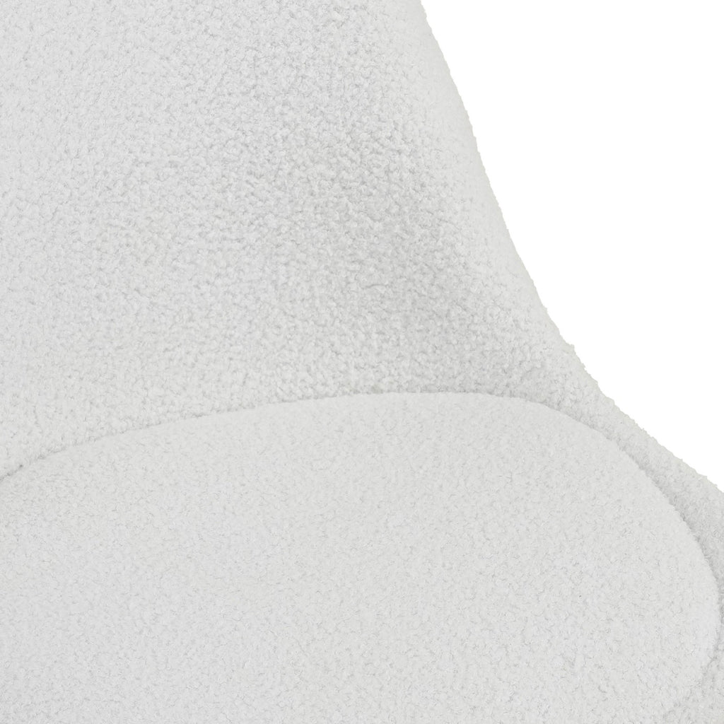 Scandi - Ensemble Repas Table + 4 Chaises - Blanc
