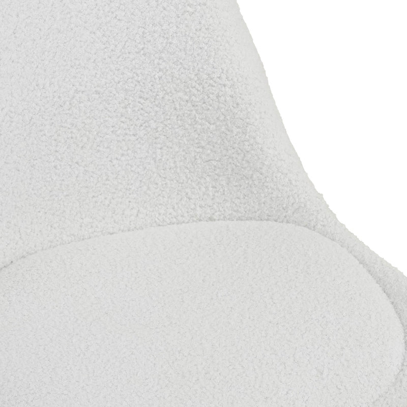 Scandi - Ensemble Repas Table + 4 Chaises - Blanc
