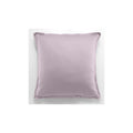 Funda De Almohada - 100% Satén De Algodón Lavado 105 Hilos - Violeta