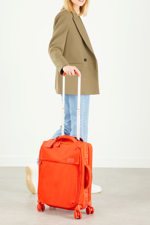 Valise Cabine 4 Roues Plume - Orange