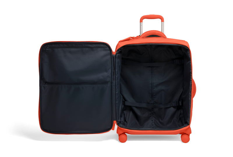 Valise Moyen Séjour 4 Roues Plume - Orange