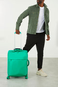 Valise Moyen Séjour 4 Roues Plume - Vert