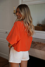 T-Shirt Ample - Ania Orange