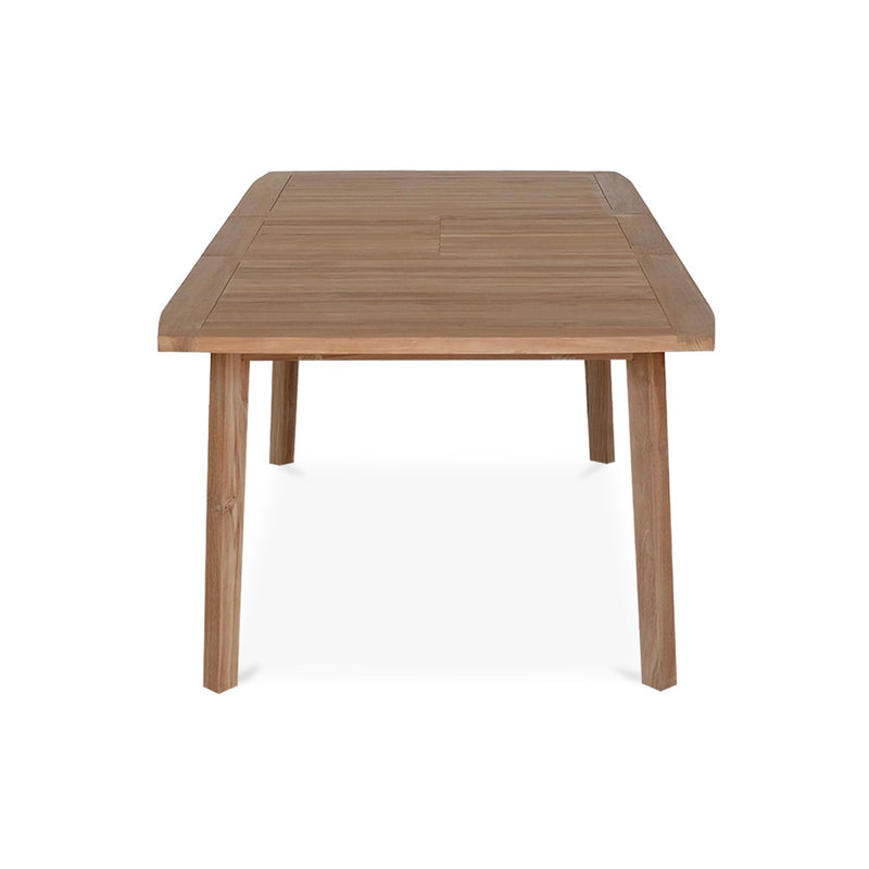Gardena - Table De Jardin Extensible En Teck - Naturel