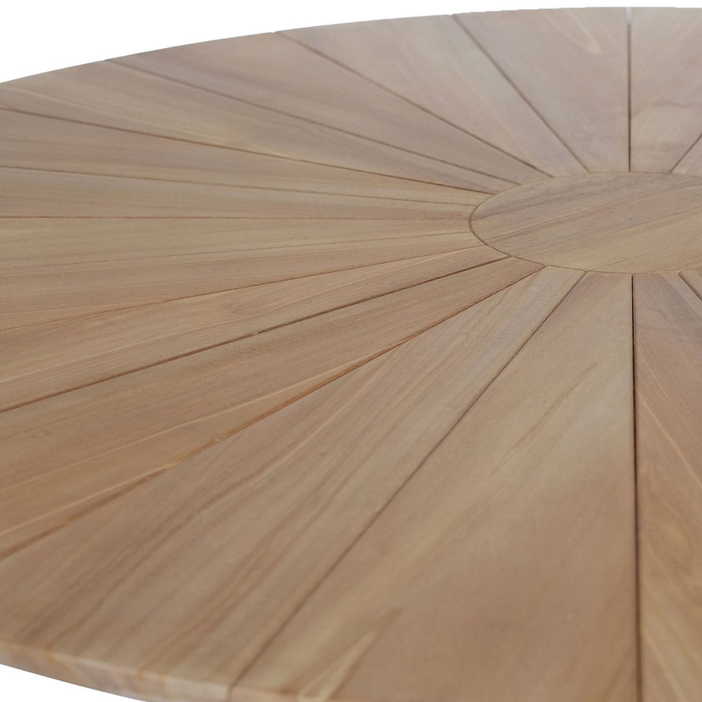 Gardena - Table De Jardin Ronde - Teck Massif