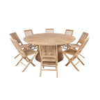 Gardena - Table De Jardin Ronde - Teck Massif