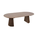 Constance - Table À Manger Ronde Extensible - Chêne Brun