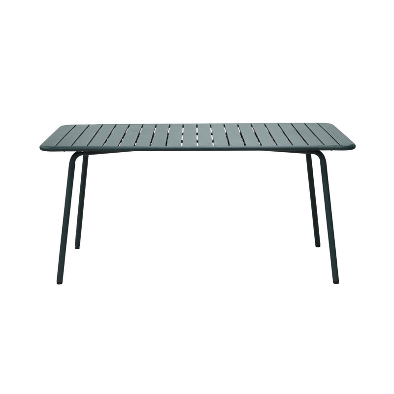 Baca - Table De Jardin En Métal - Vert Sapin