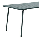 Baca - Table De Jardin En Métal - Vert Sapin