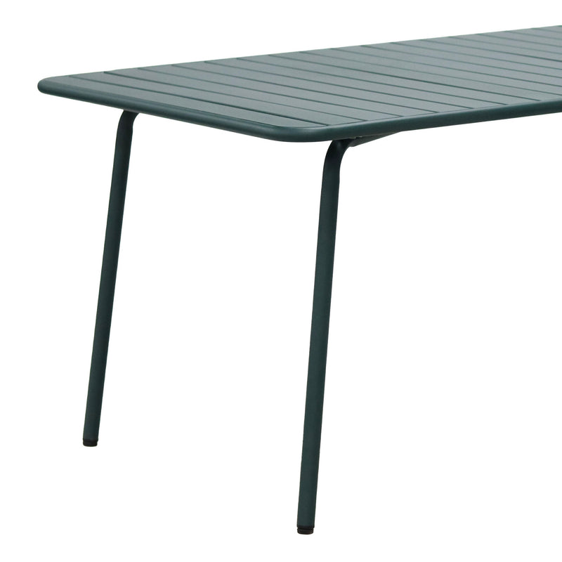 Baca - Table De Jardin En Métal - Vert Sapin