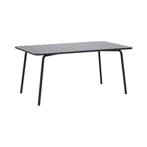 Baca - Table + 4 Chaises + 2 Fauteuils Ronds En Métal - Gris
