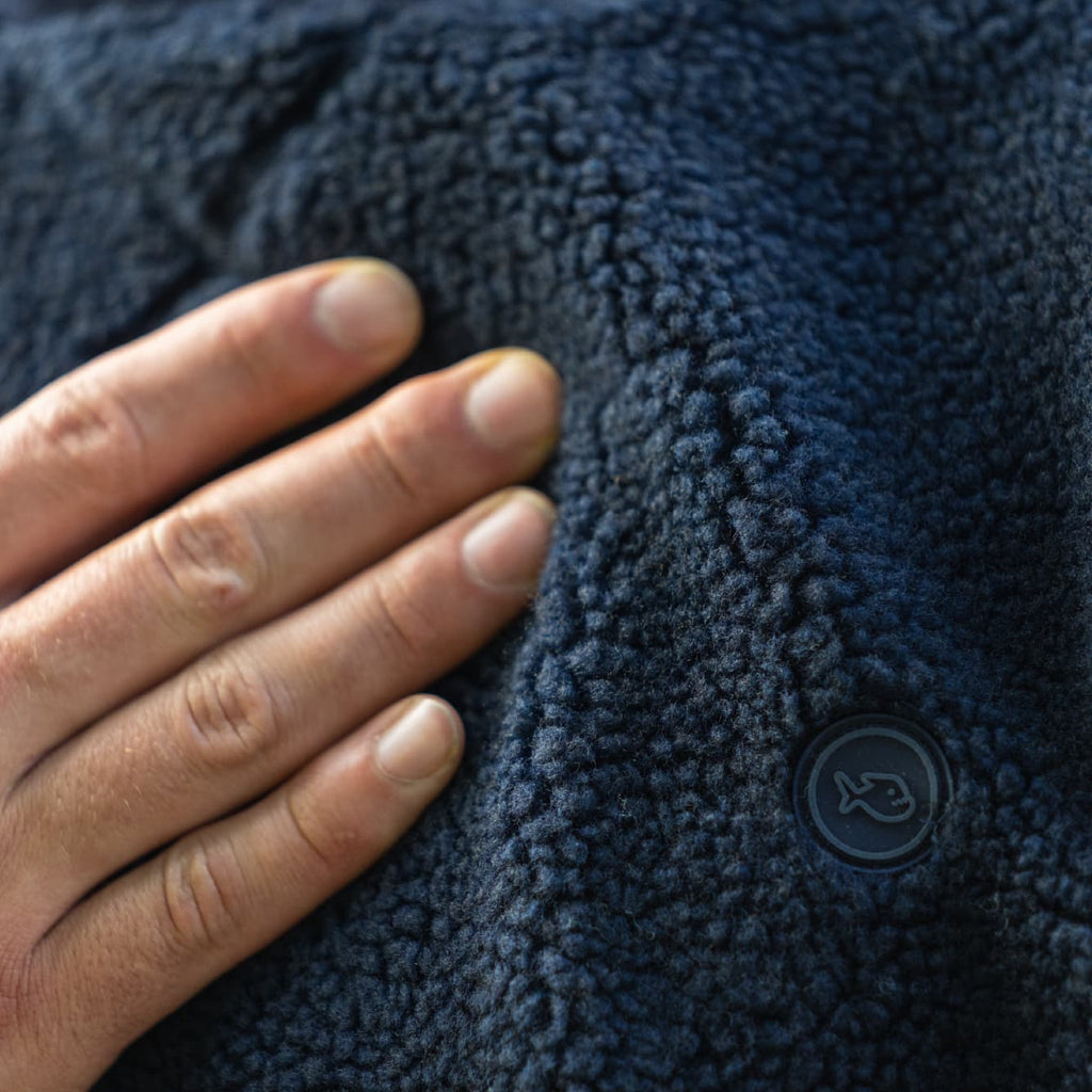 Sherpa Jumper - Navy Blue