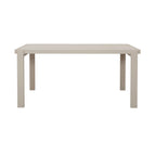 Renalo - Mesa de Jardín + 4 Sillones de Comedor de Aluminio - Taupe