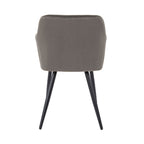 Velvet - Lot De 6 Chaises - Velours - Gris