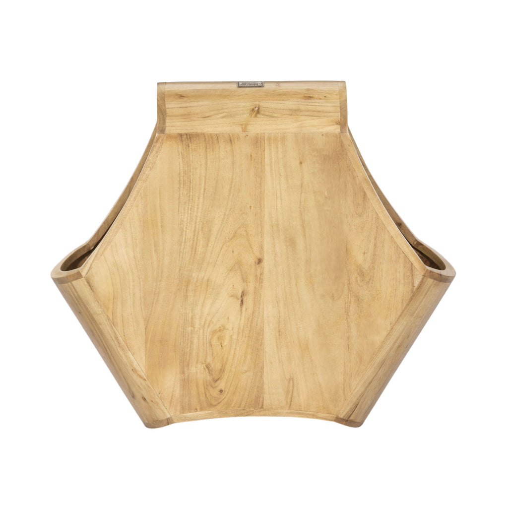 Table Basse En Bois Massif - Naturel