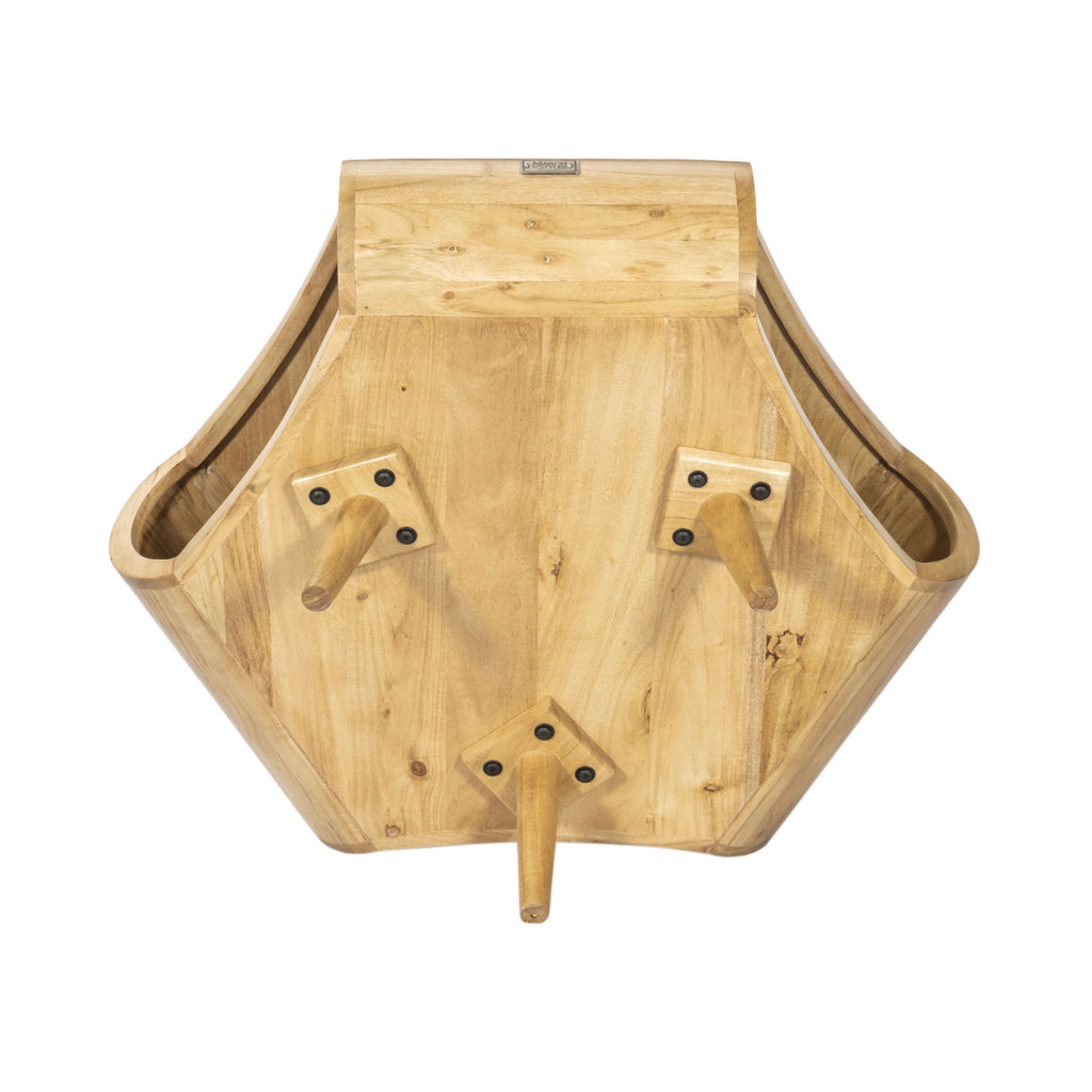 Table Basse En Bois Massif - Naturel