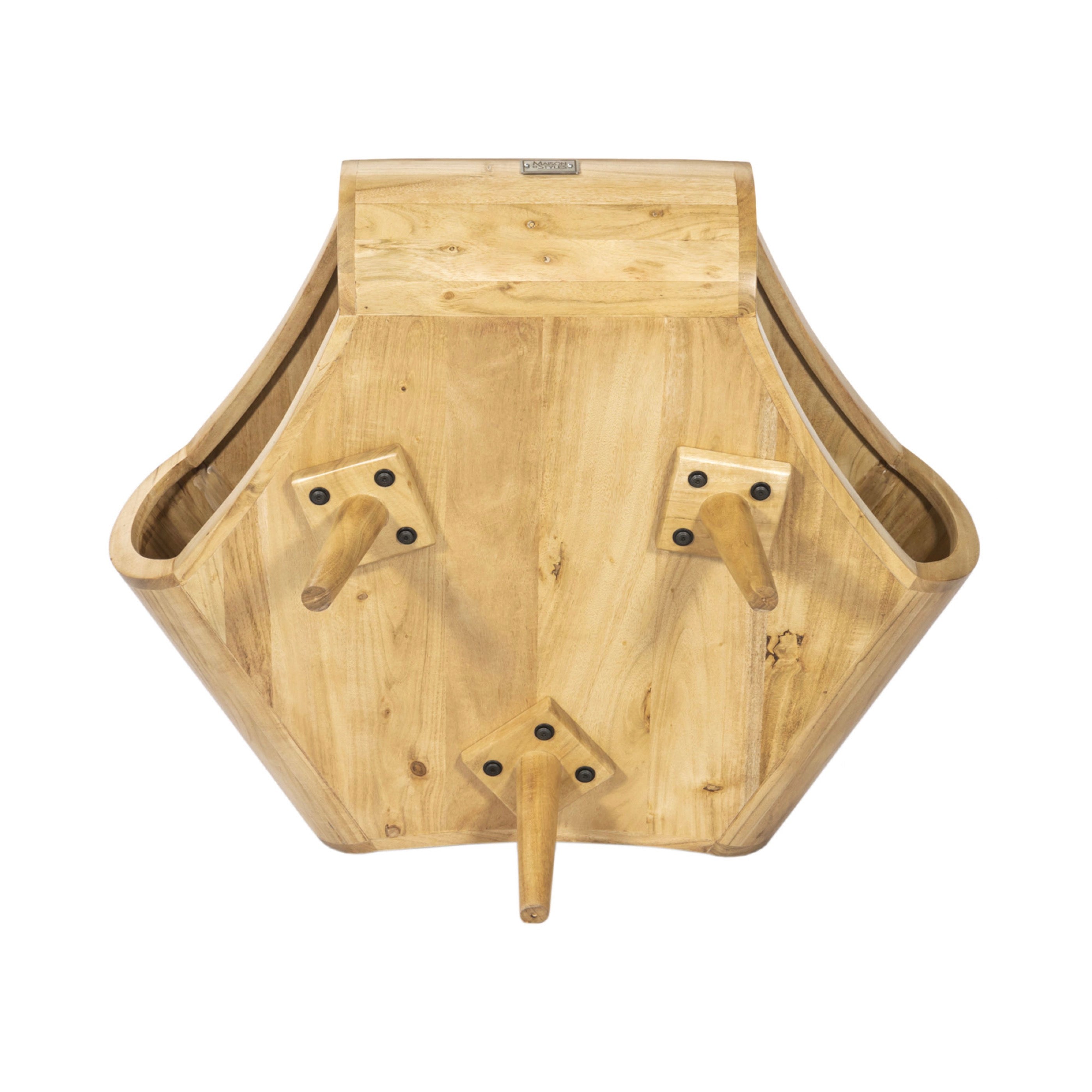 Table Basse En Bois Massif - Naturel