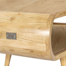 Table Basse En Bois Massif - Naturel