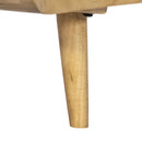 Table Basse En Bois Massif - Naturel
