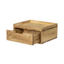 Chevet Suspendu 1 Tiroir En Acacia - Naturel
