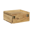 Chevet Suspendu 1 Tiroir En Acacia - Naturel