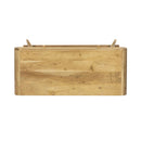 Console En Acacia Et Rotin - Naturel