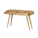 Console En Acacia Avec 2 Tiroirs - Naturel