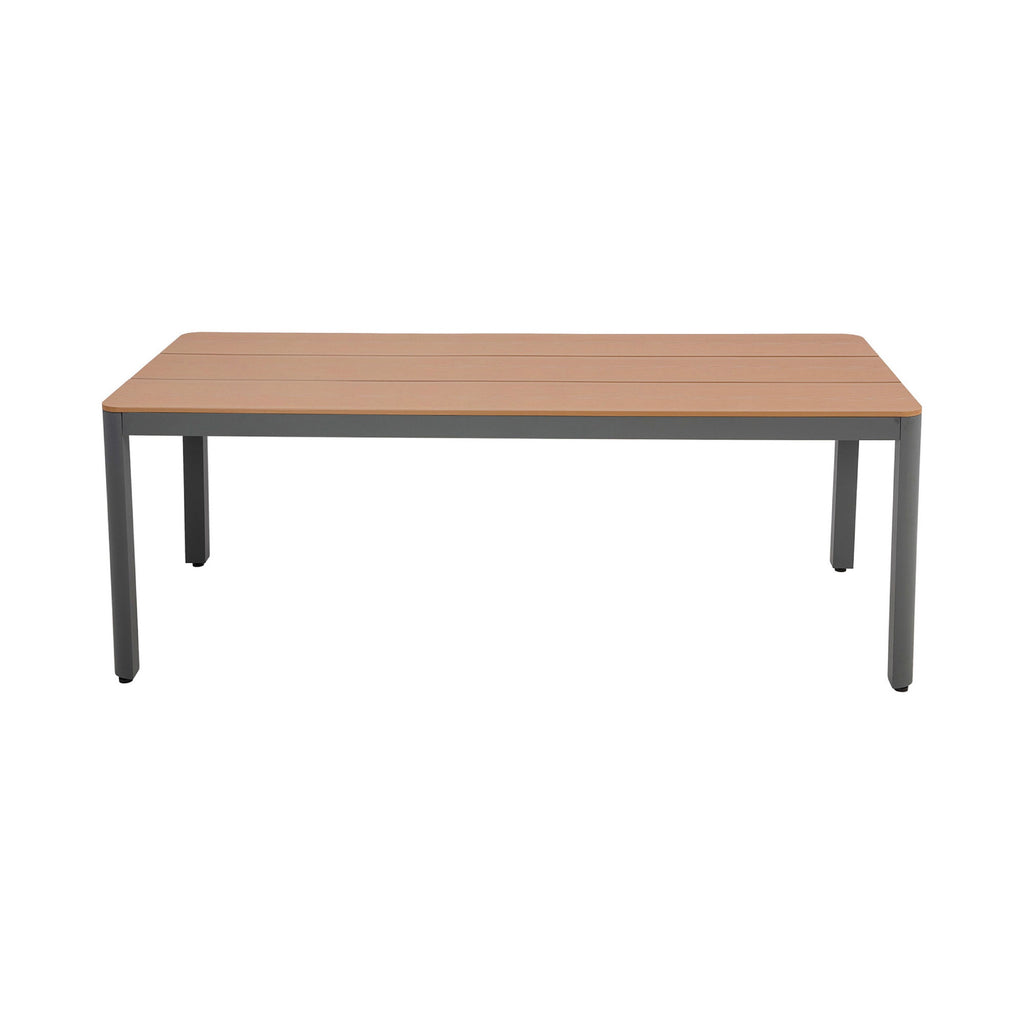 Mimizan - Garden Table + 8 Chairs Set - Brown