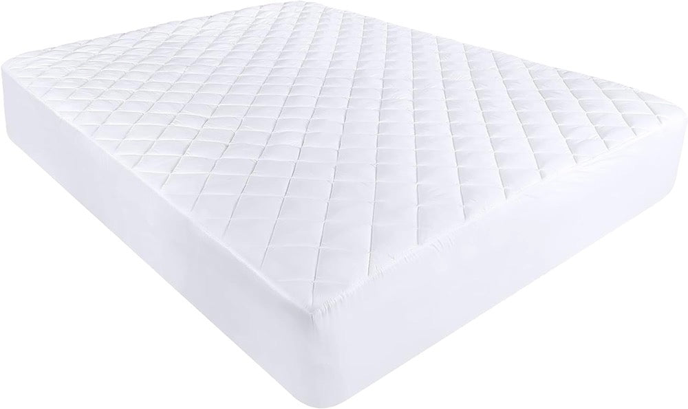 Albâtre - Protector de colchón impermeable + transpirable - Poliéster - Blanco