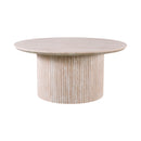 Table Basse Ronde - Beige