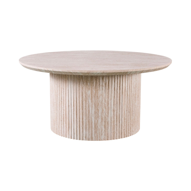 Table Basse Ronde - Beige