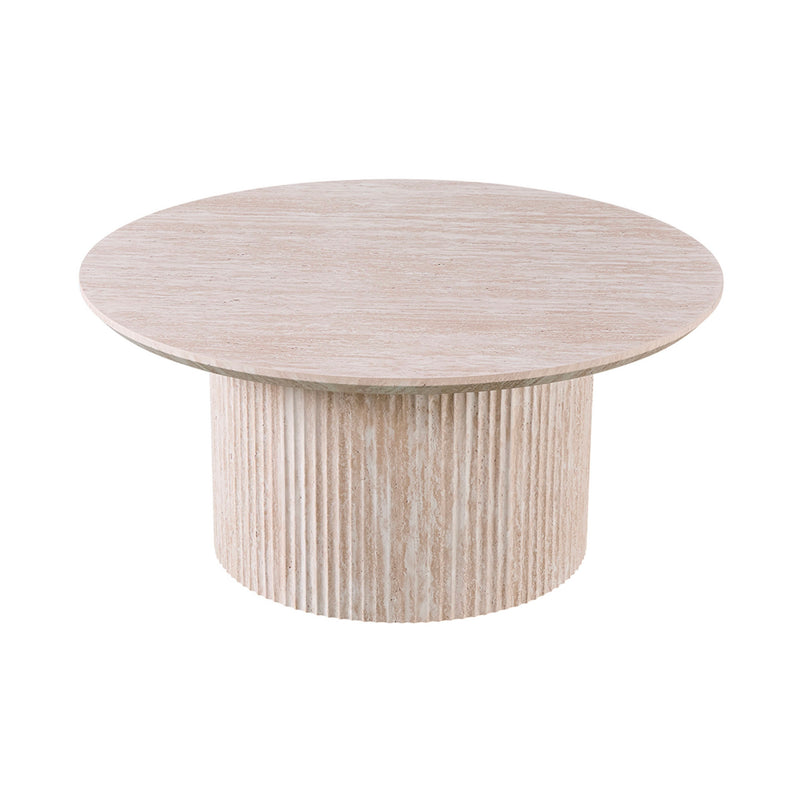 Table Basse Ronde - Beige