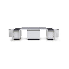 Calis - Table Basse Avec Plateaux Relevables - Blanc