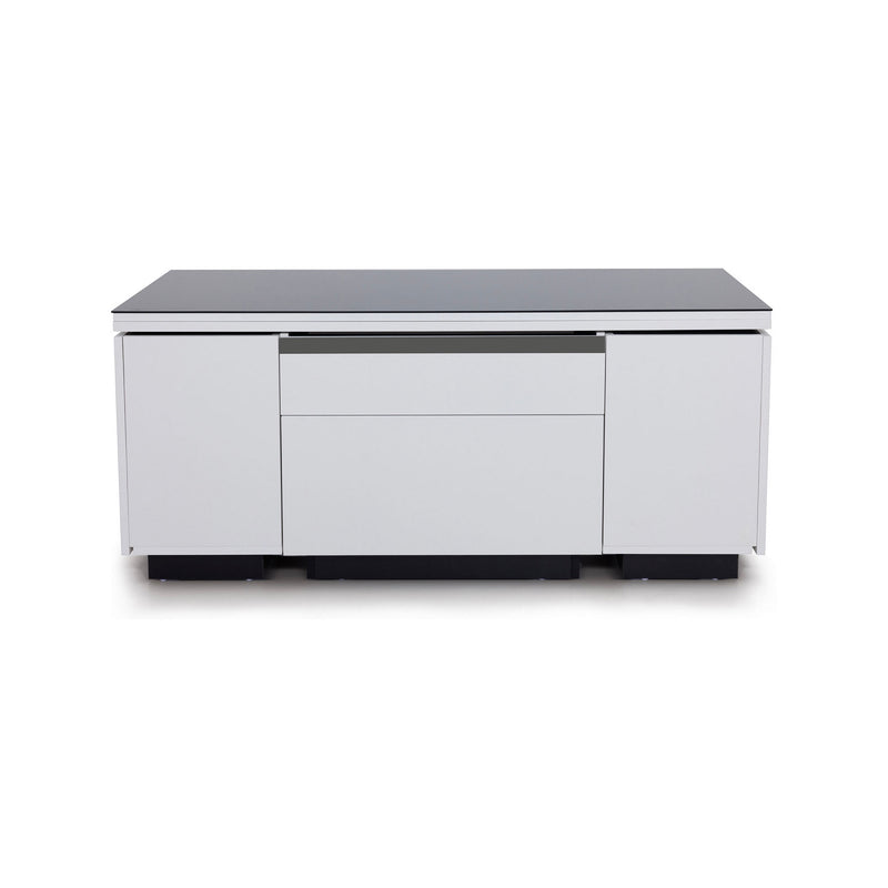 Calis - Table Basse Avec Plateaux Relevables - Blanc