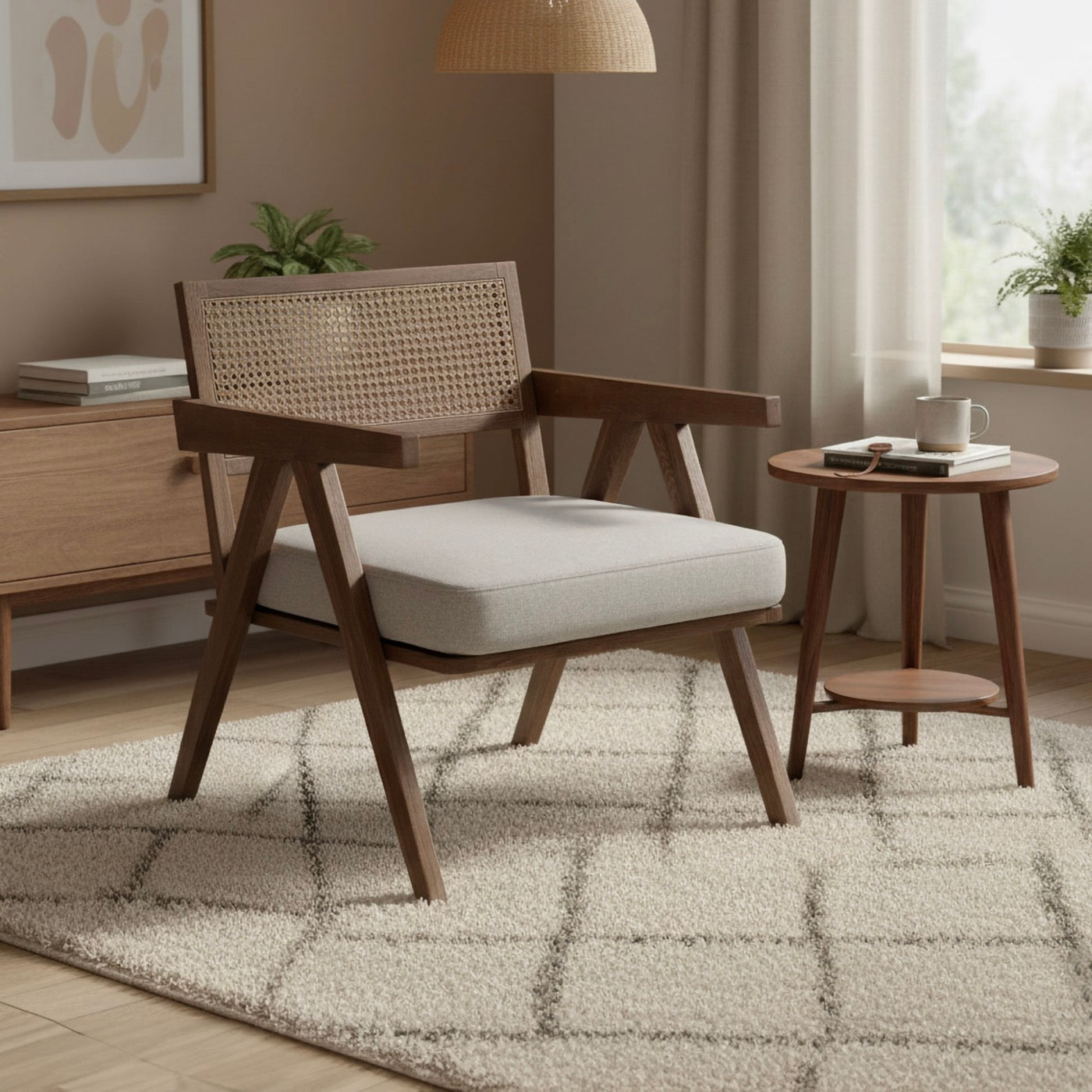Fauteuil Vintage - Naturel