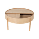 Calis - Table Basse Ronde - Chêne
