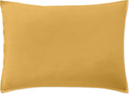 Elegance - Kussensloop - 100% Gewassen Katoenperkal - Mosterdgeel